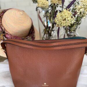 Cuoieria Fiorentina‎ Italian Leather Saddle Bag